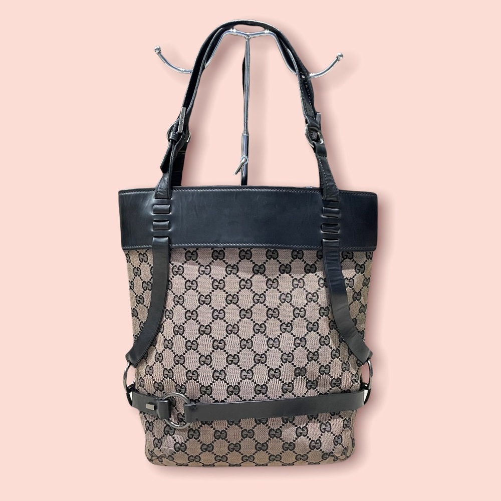 Authentic Vintage Gucci Monogram Tote